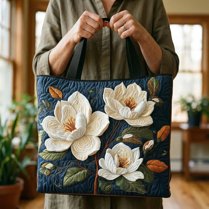 Bolsa Artesanal - Magnolia Nocturna