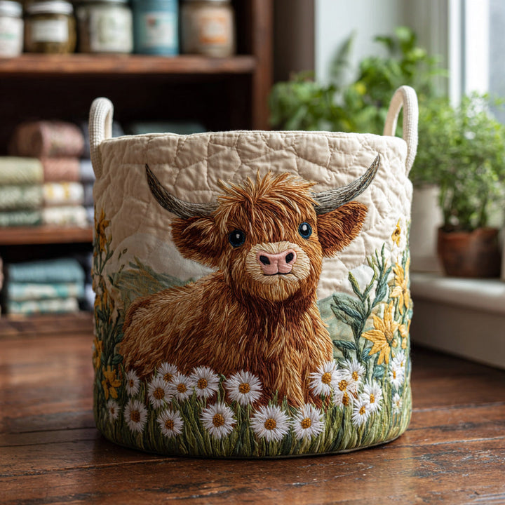 Cesta Artesanal - Cesto Para Ropa Sucia Acolchado