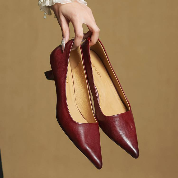 Zapatos de tacón Anok™ de piel auténtica