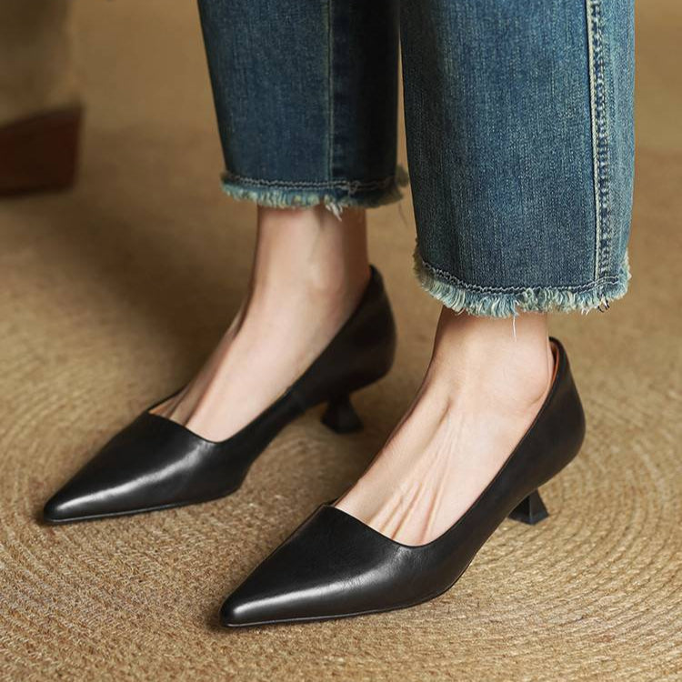 Zapatos de tacón Anok™ de piel auténtica