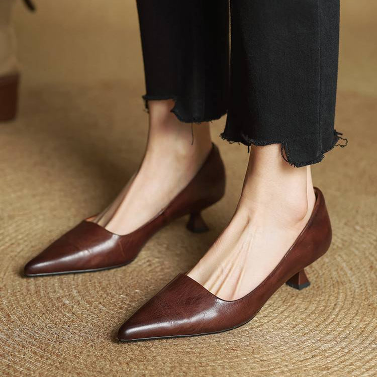 Zapatos de tacón Anok™ de piel auténtica