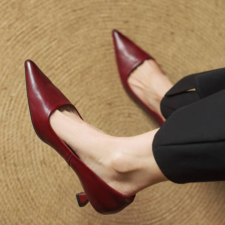 Zapatos de tacón Anok™ de piel auténtica