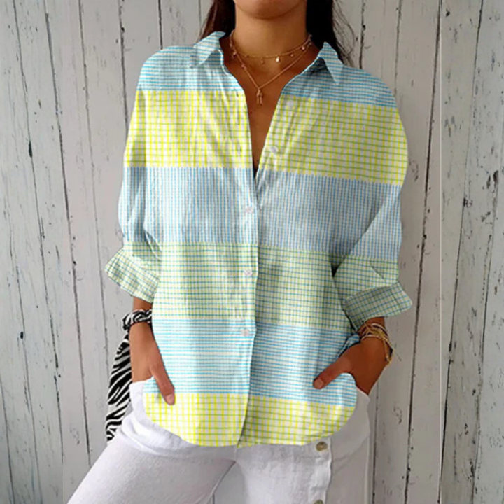 Holly | Blusa de cuadros vichy