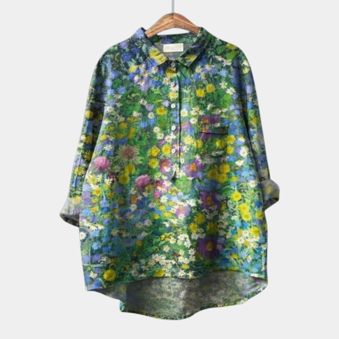 Iliyah | Blusa floral de pradera