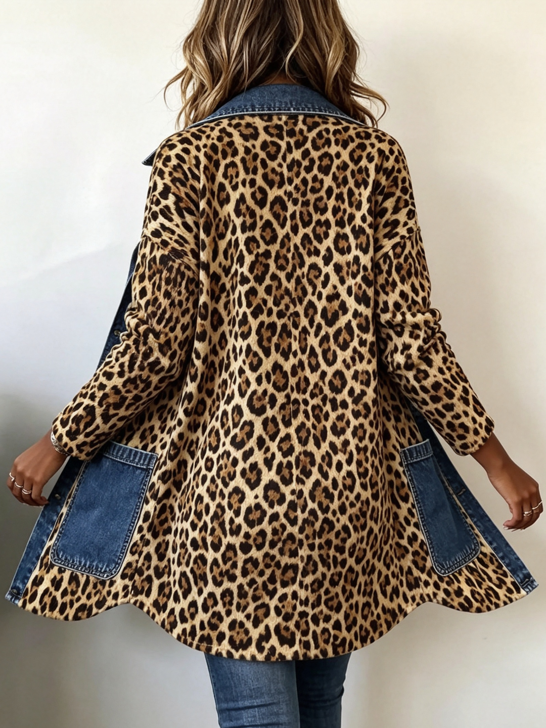 Guadalupe™ | Chaqueta Larga a Contraste