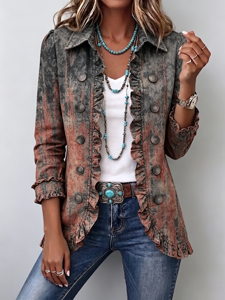 Valentina™ | Chaqueta Degradada Texturizada